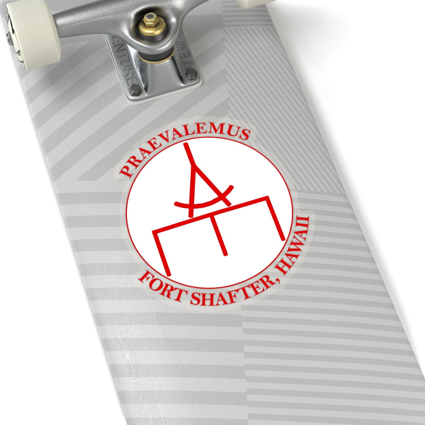 USARPAC, 5th Engineer Detachment, Geospatial Planning Cell Red "Praevalemus" Sticker