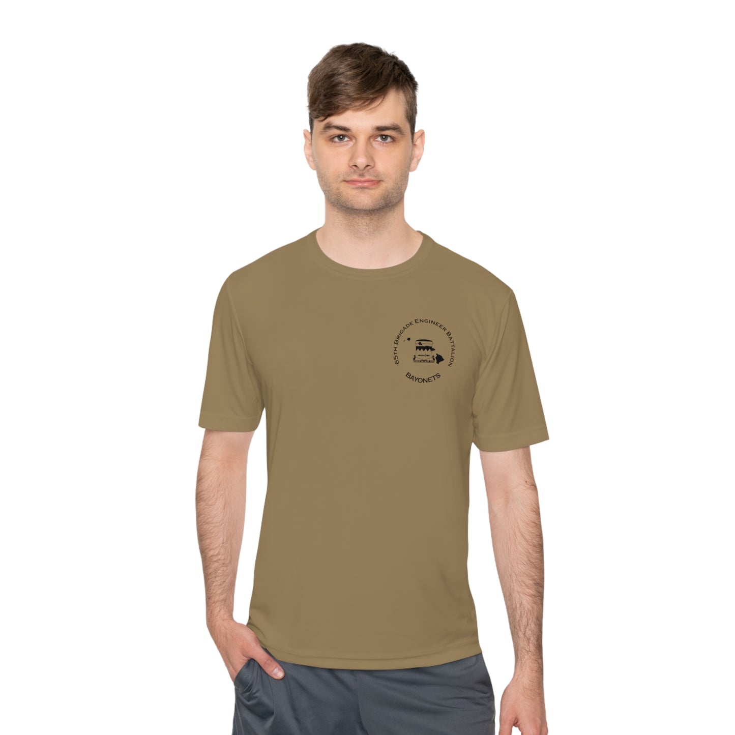 25ID 65th BEB Dual Sided Moisture Wicking Undershirt Short Sleeve Tee