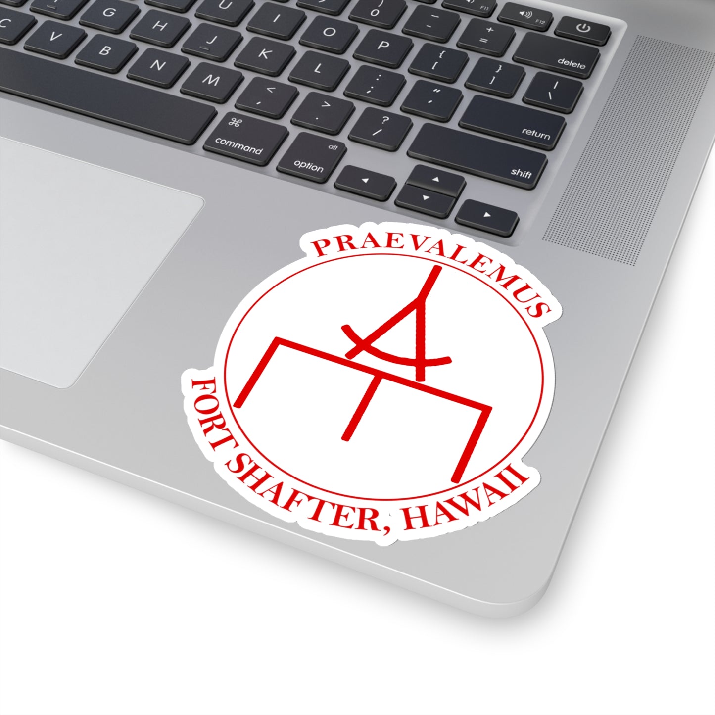 USARPAC, 5th Engineer Detachment, Geospatial Planning Cell Red "Praevalemus" Sticker