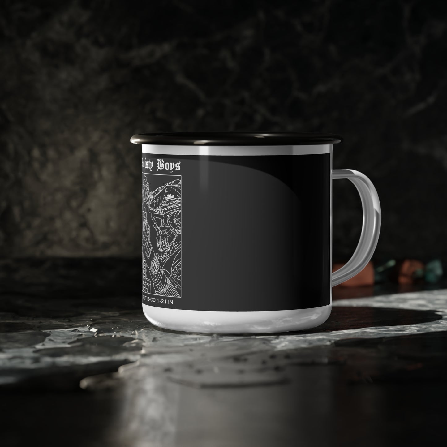 25ID Bull Company, 1PLT Moisty Boys 12oz Field Cup