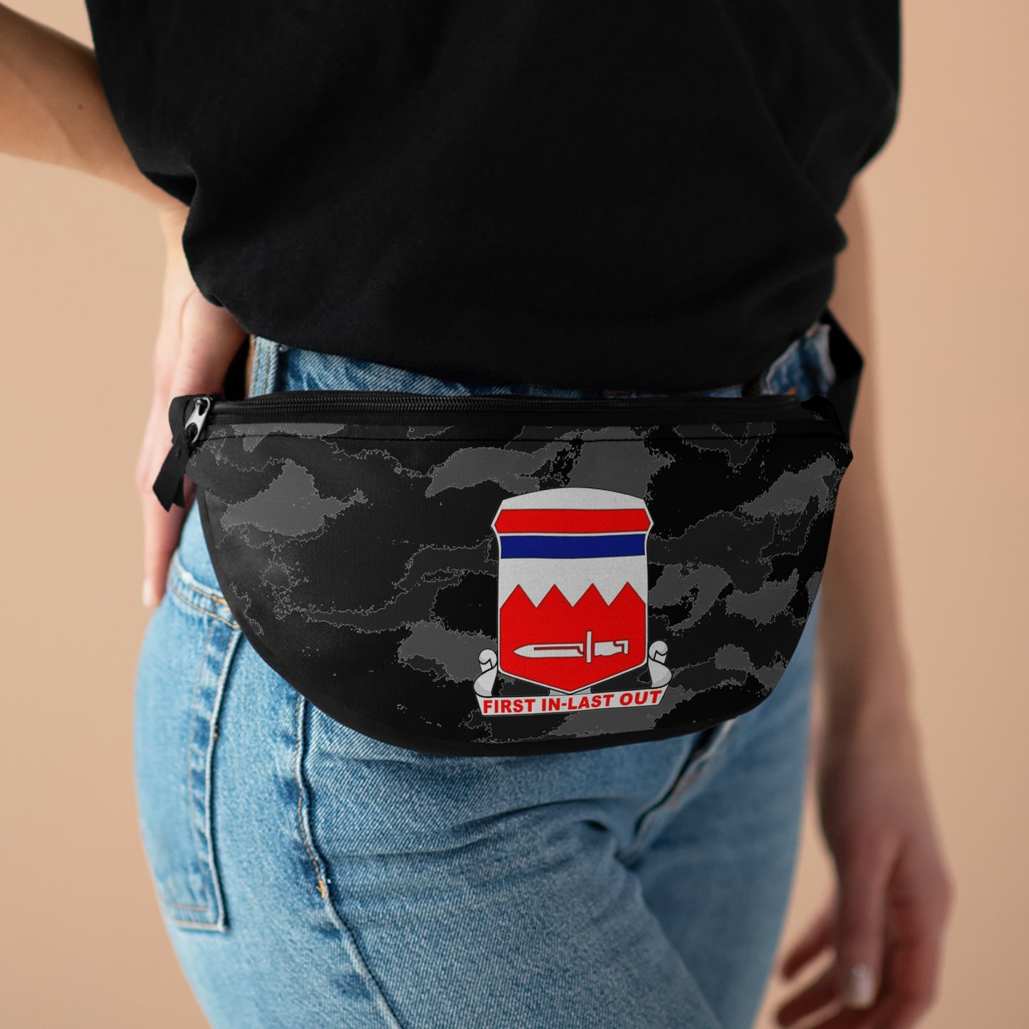 25ID 65th BEB Covert Camo Dumpy Pouch