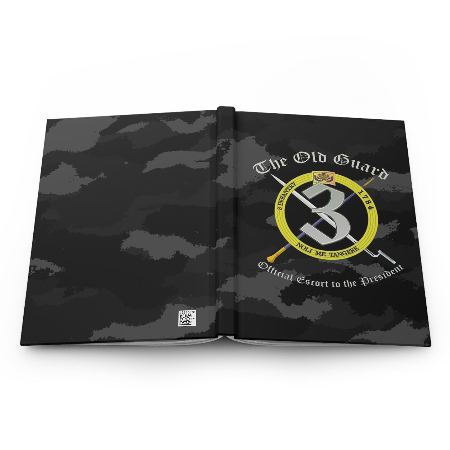 The Old Guard Dark Camo Hardcover Leader Book