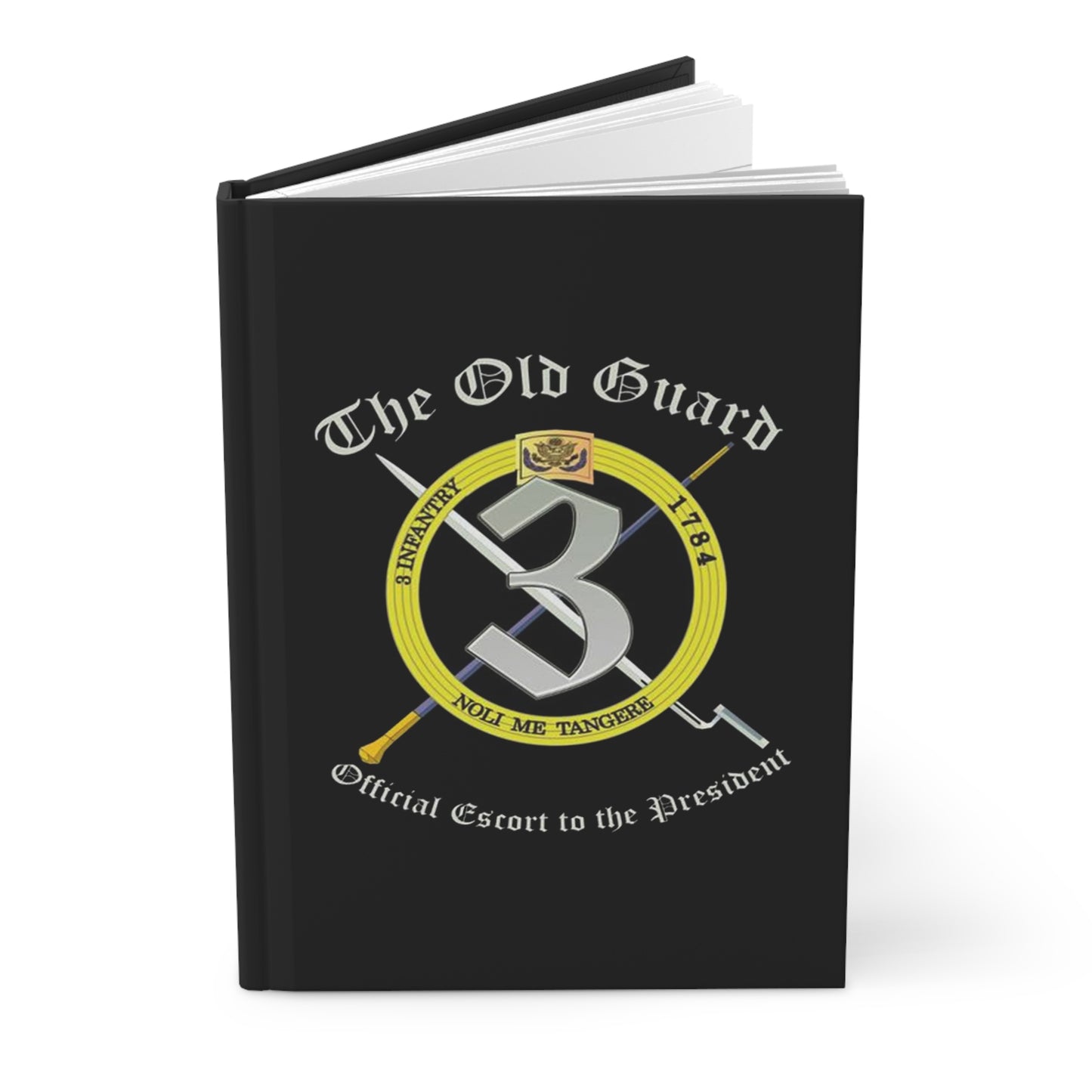 The Old Guard All Black Hardcover Leader Book