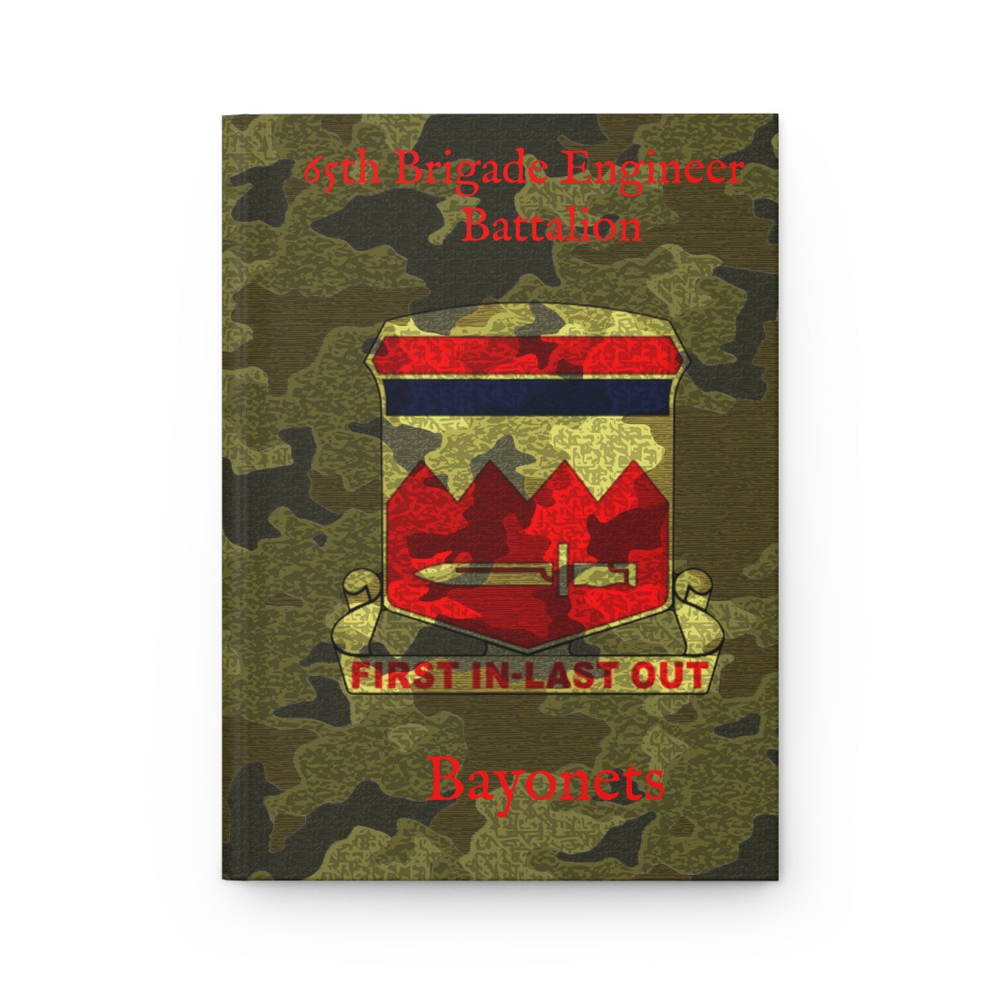 25ID 65th BEB Bayonets Hardcover Leader Book