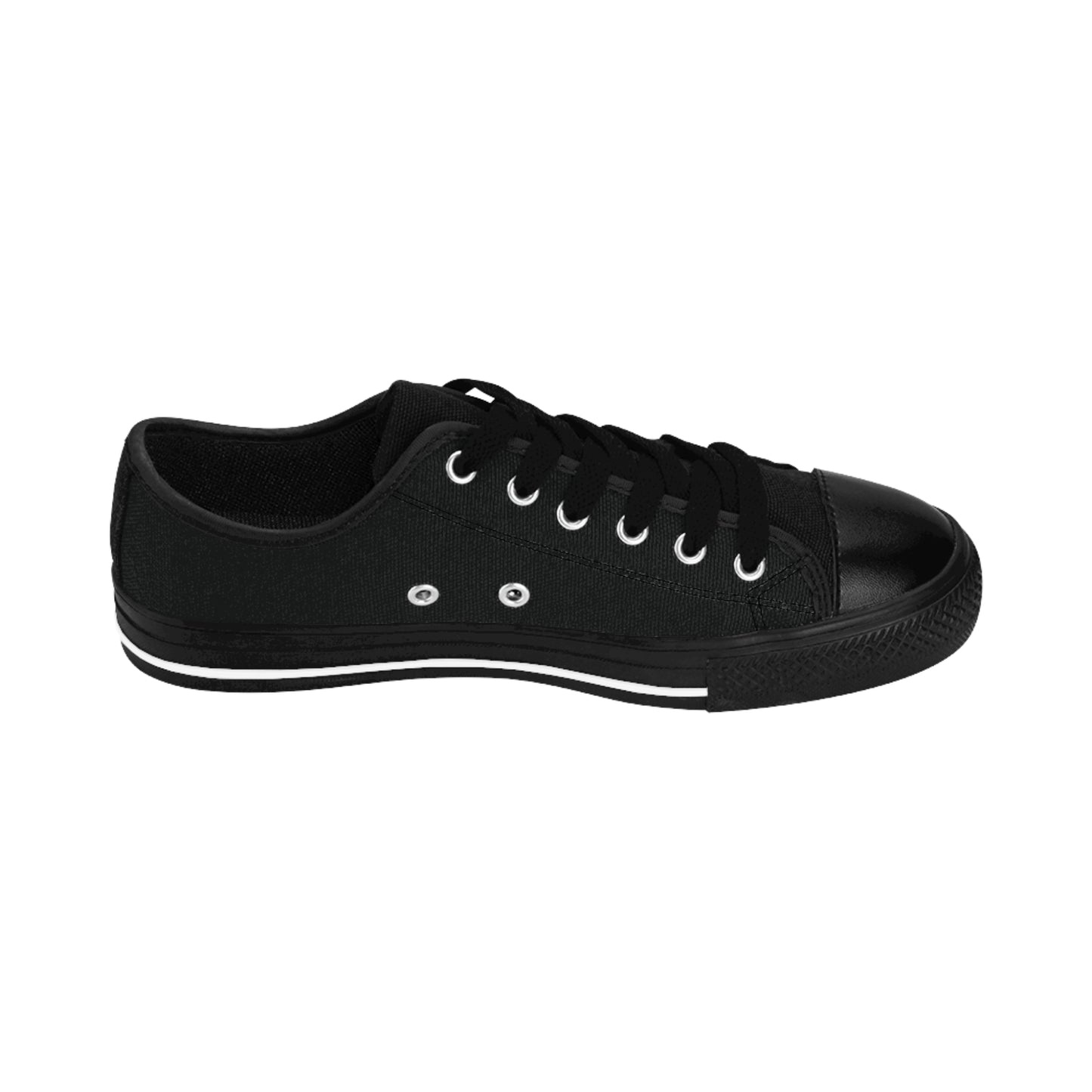 Hellraiser White and Black Low Tops