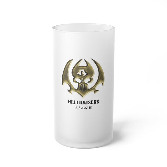 Hellraiser Frosted Glass Mug 16oz