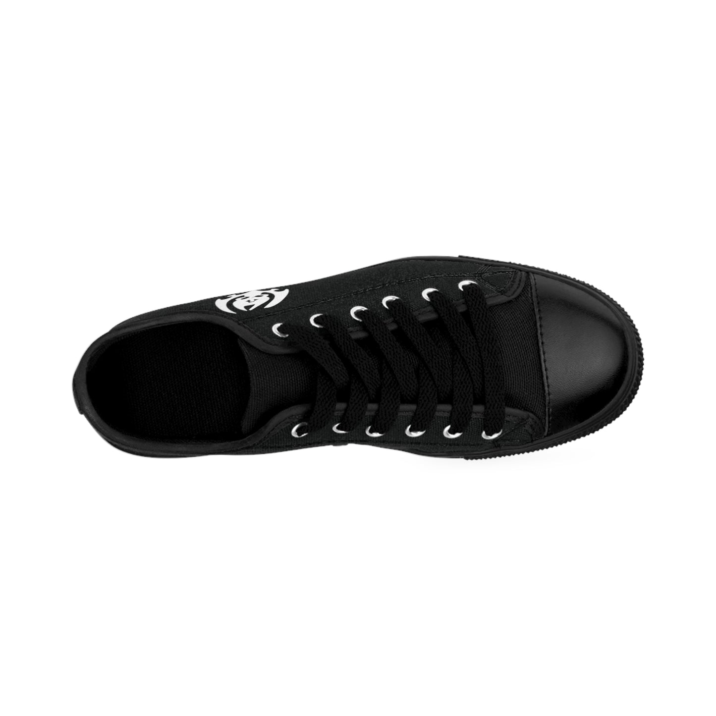 Hellraiser White and Black Low Tops