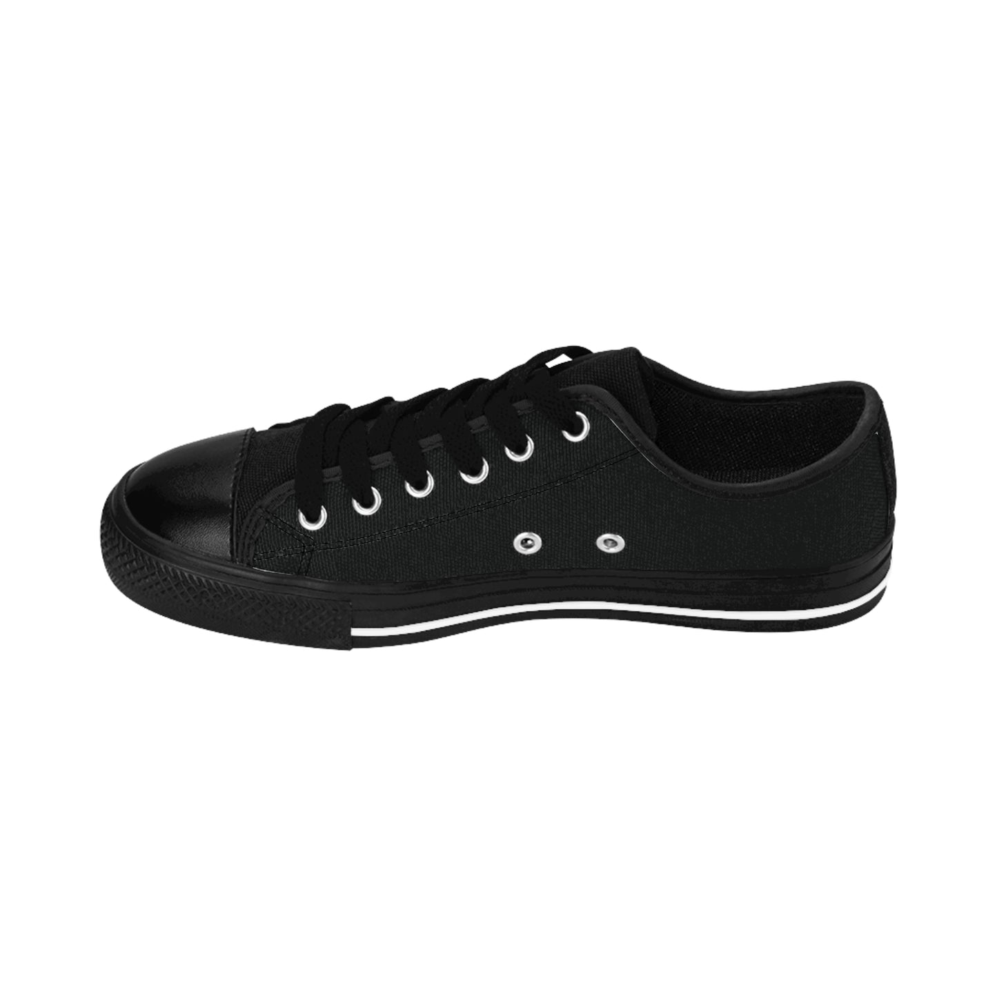 Hellraiser White and Black Low Tops