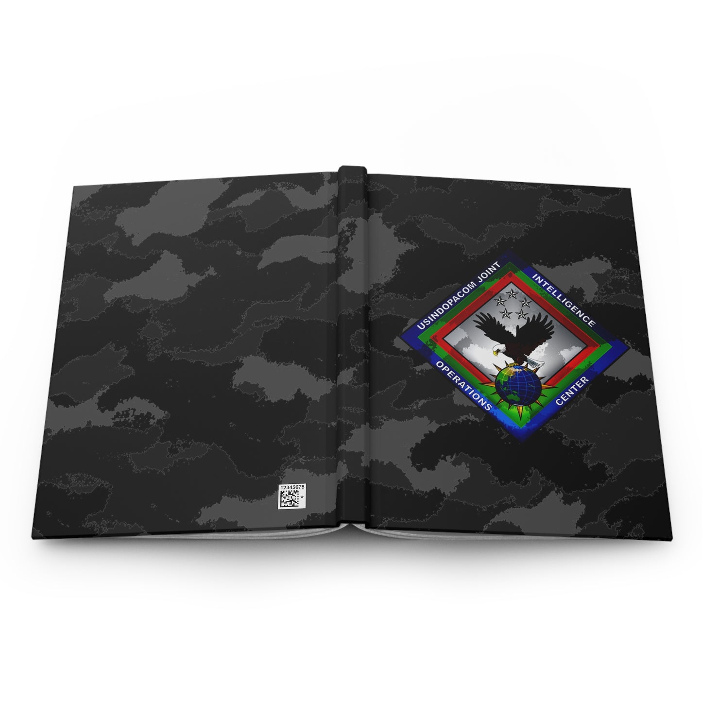 USINDOPACOM JIOC Concealed Camo Hardcover Leader Book