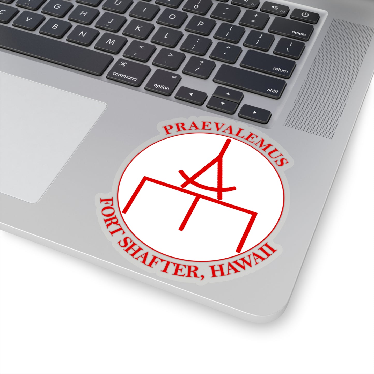 USARPAC, 5th Engineer Detachment, Geospatial Planning Cell Red "Praevalemus" Sticker