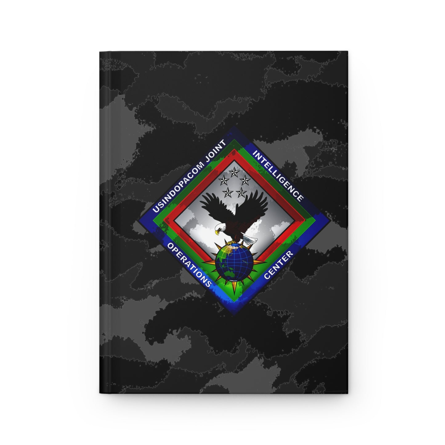 USINDOPACOM JIOC Concealed Camo Hardcover Leader Book