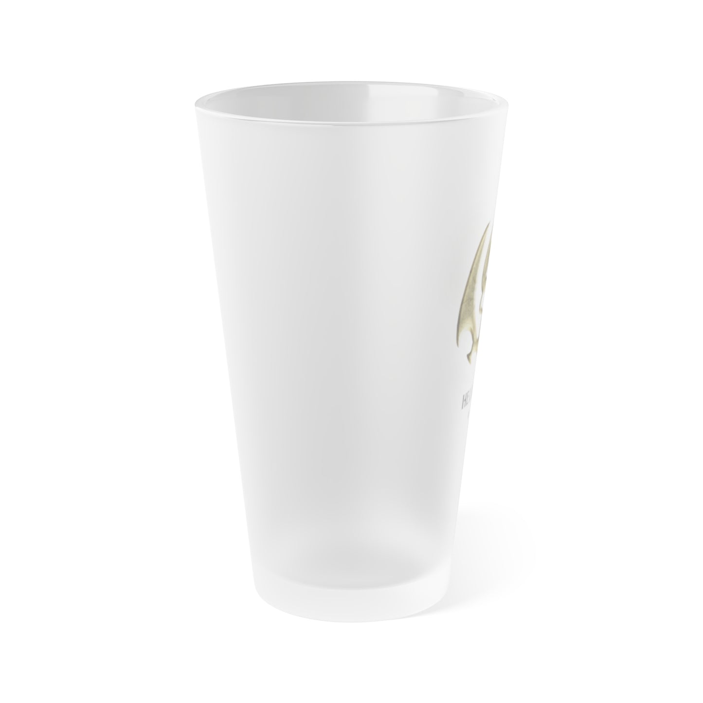 Hellraiser A / 2-27 IN Frosted Pint Glass 16oz