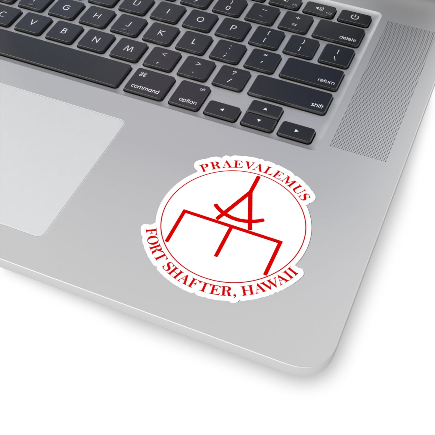 USARPAC, 5th Engineer Detachment, Geospatial Planning Cell Red "Praevalemus" Sticker