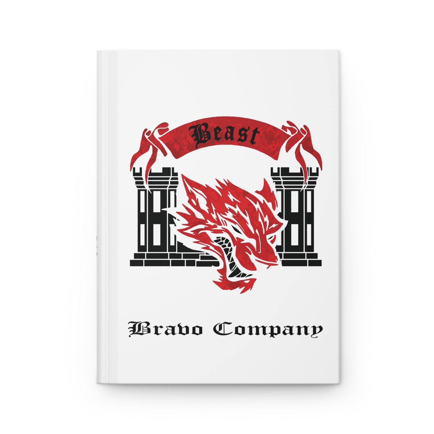 25ID Beast Company Red Camo AOR Hardcover Leader Book