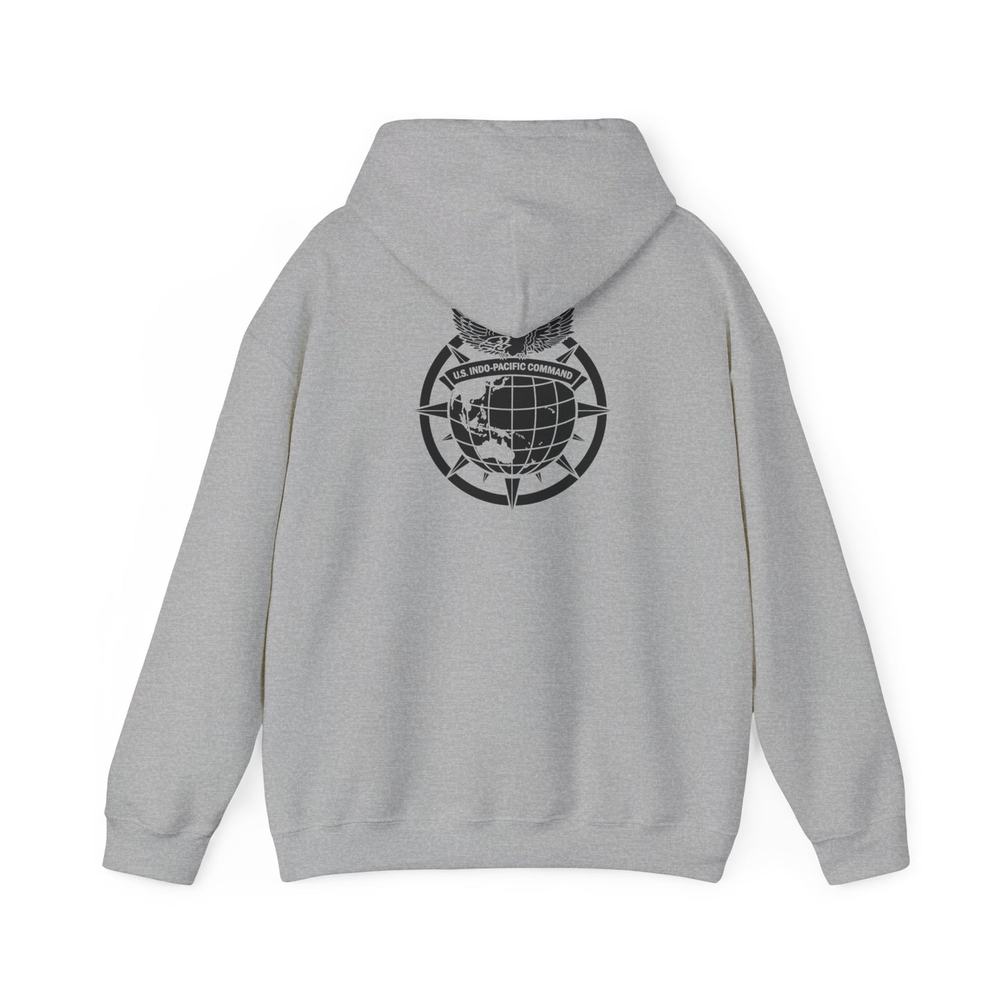 USINDOPACOM Army Element Subdued Hooded Sweatshirt
