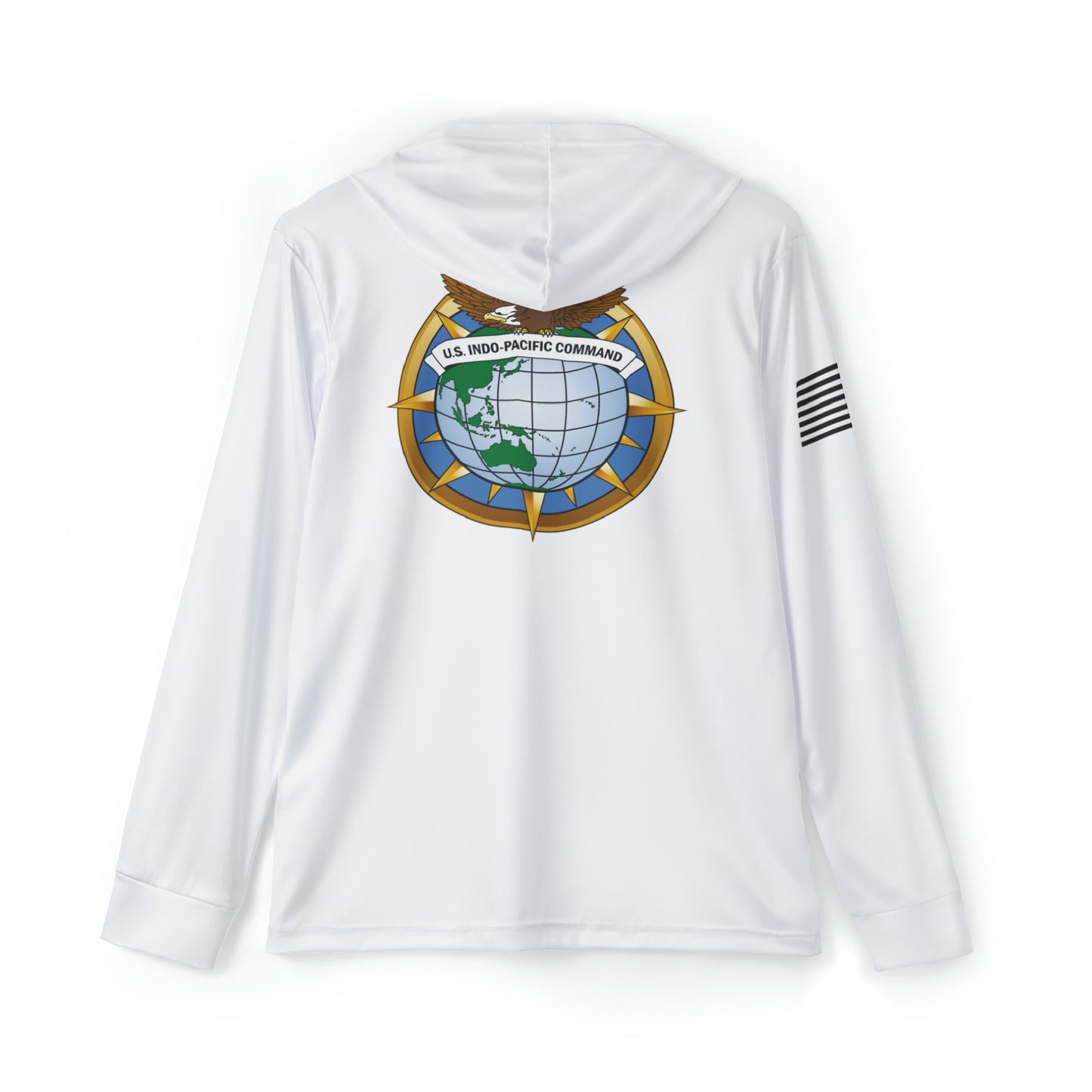 USINDOPACOM Army Element White UPF 50+ Adventure Hoodie