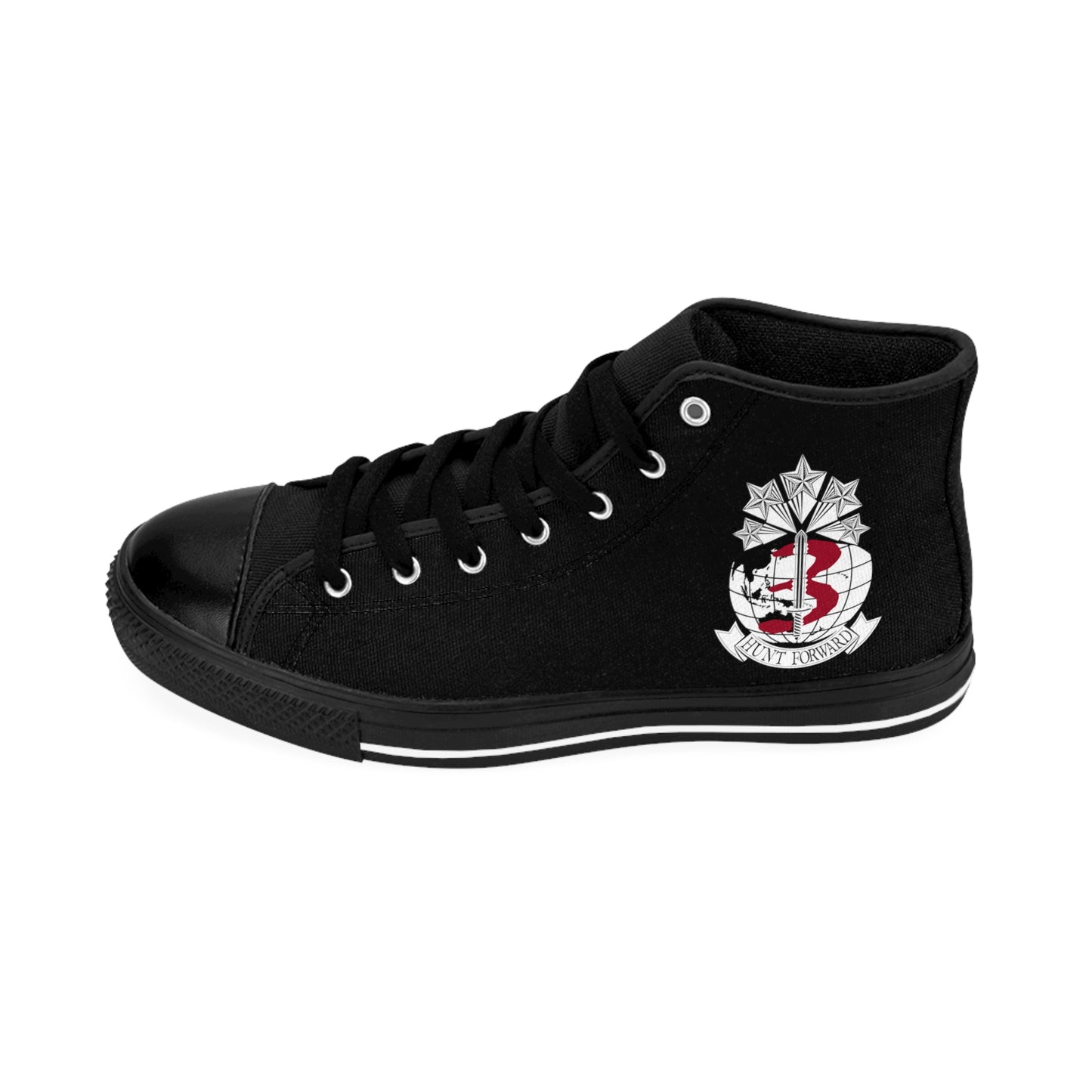 Black 3MDTF INDOPACOM Hunt Forward High Tops