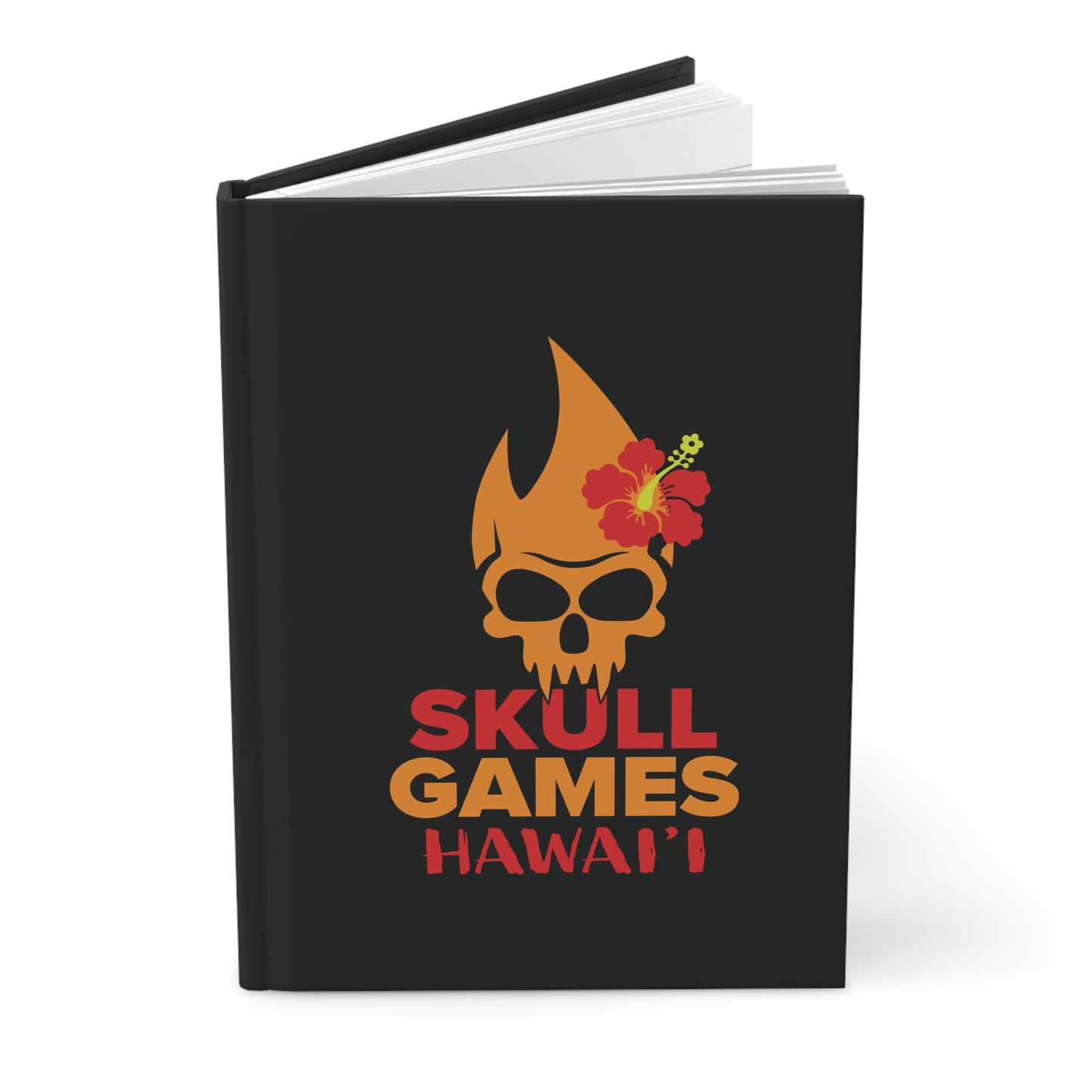 Skull Games Hawaii "We Hunt Predators" Hardcover Notebook