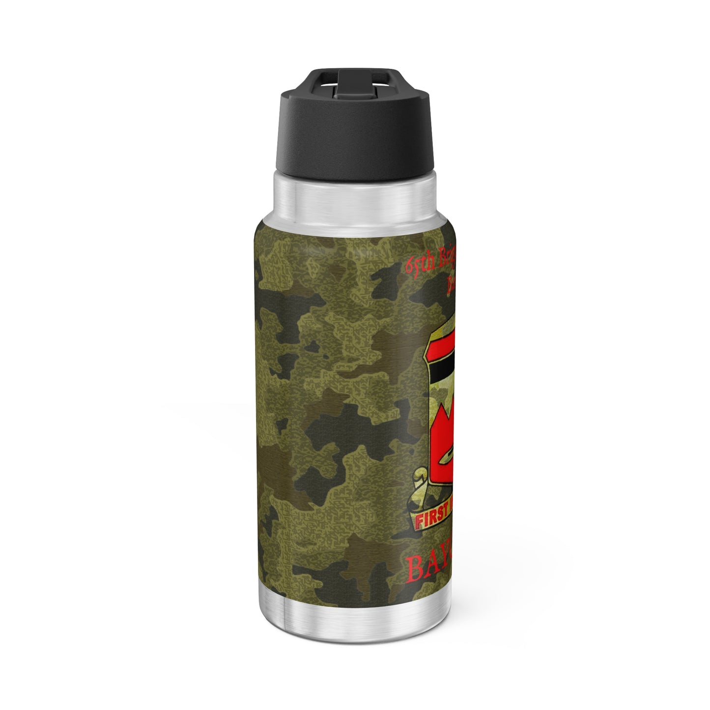 25ID 65th BEB Tiger Camo 32oz SteelGator