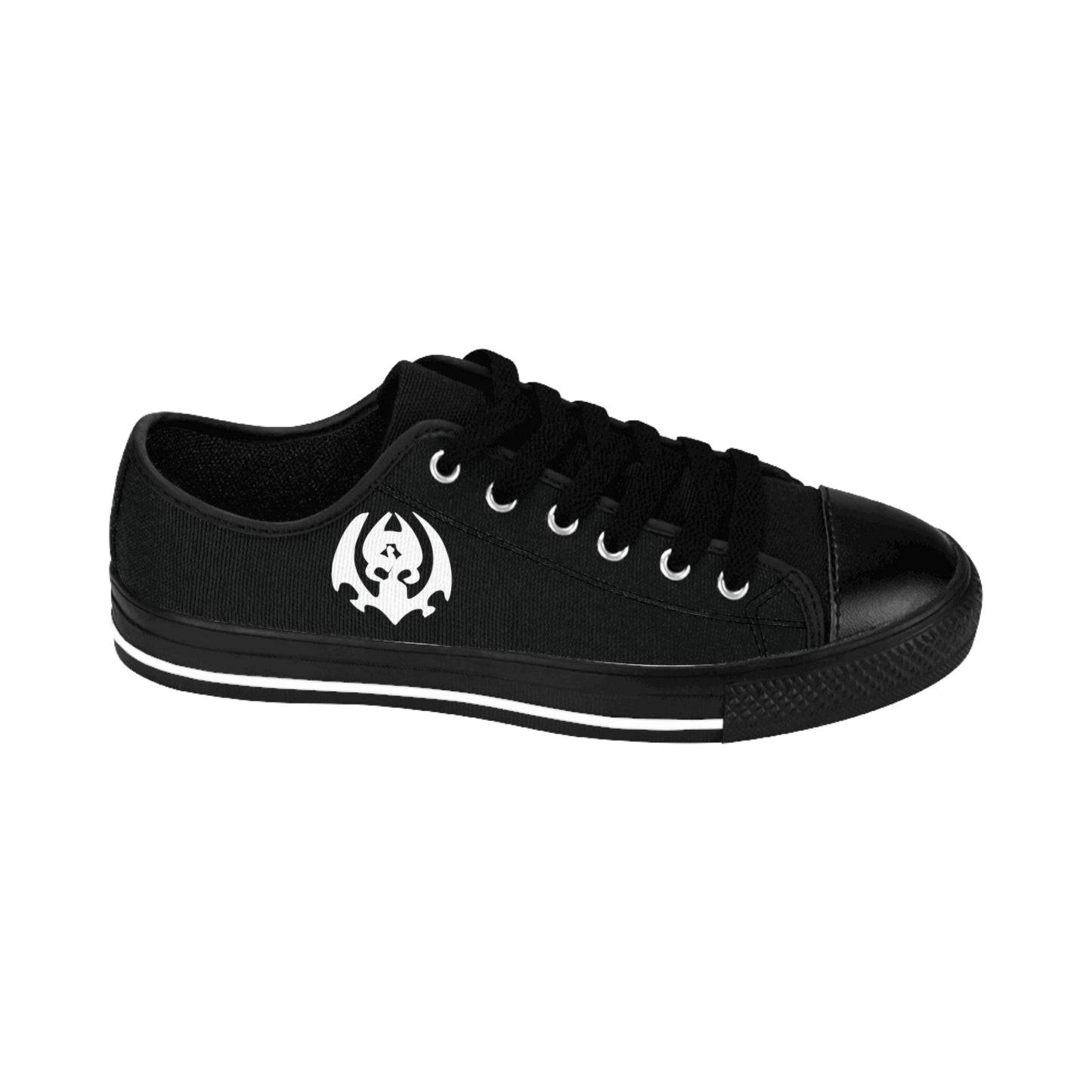 Hellraiser White and Black Low Tops