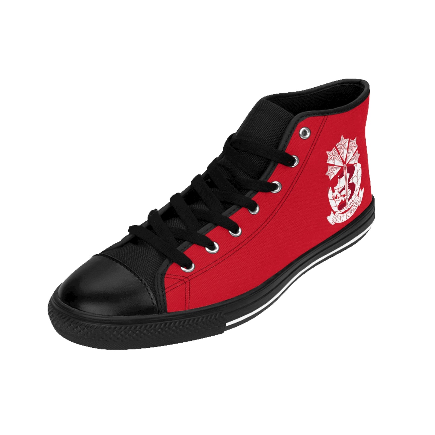 Red 3MDTF INDOPACOM Hunt Forward High Tops