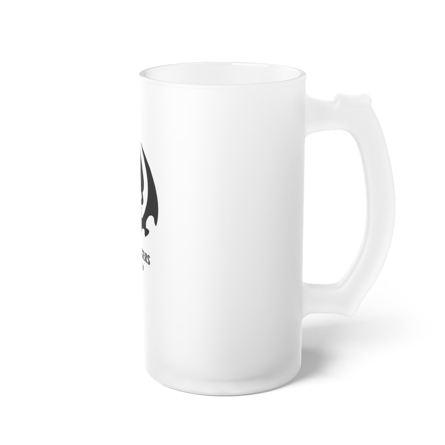 Hellraiser Blackout Frosted Glass Mug 16oz