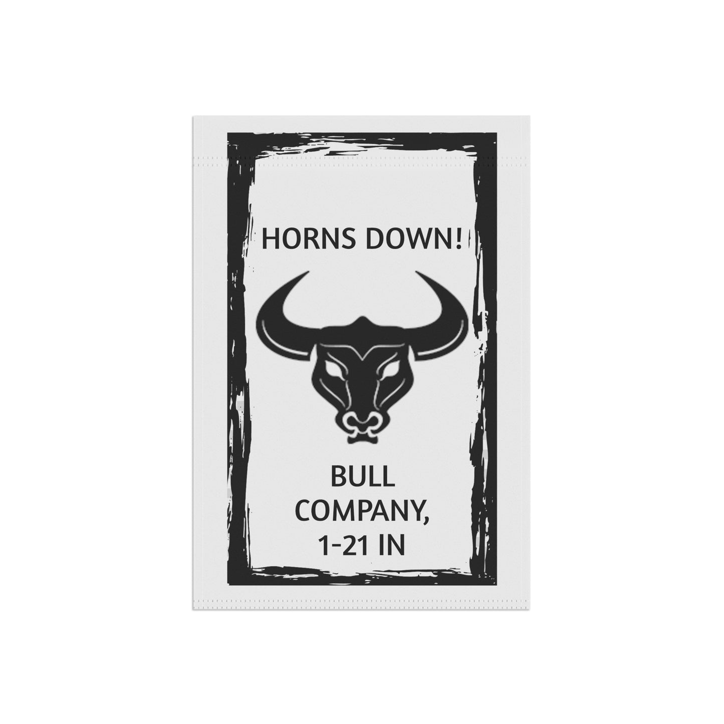 25ID Bull Company Garden Banner