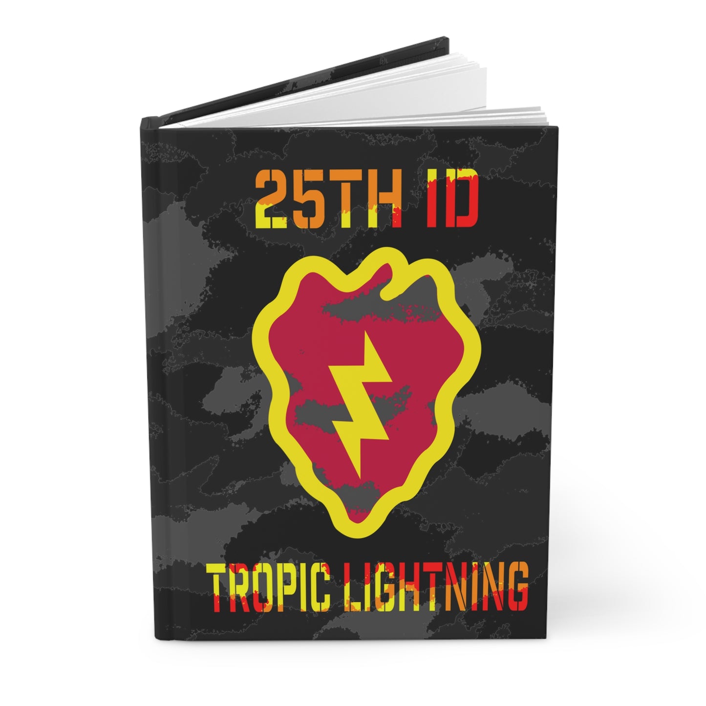 25ID Tropic Lightning Concealed Camo Hardcover Leader Book
