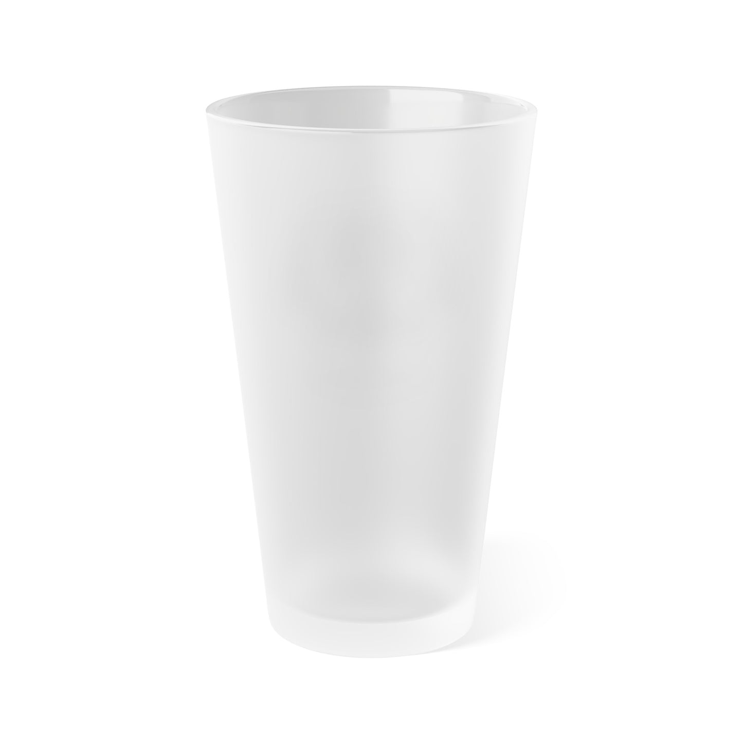 Hellraiser A / 2-27 IN Blackout Frosted Pint Glass 16oz