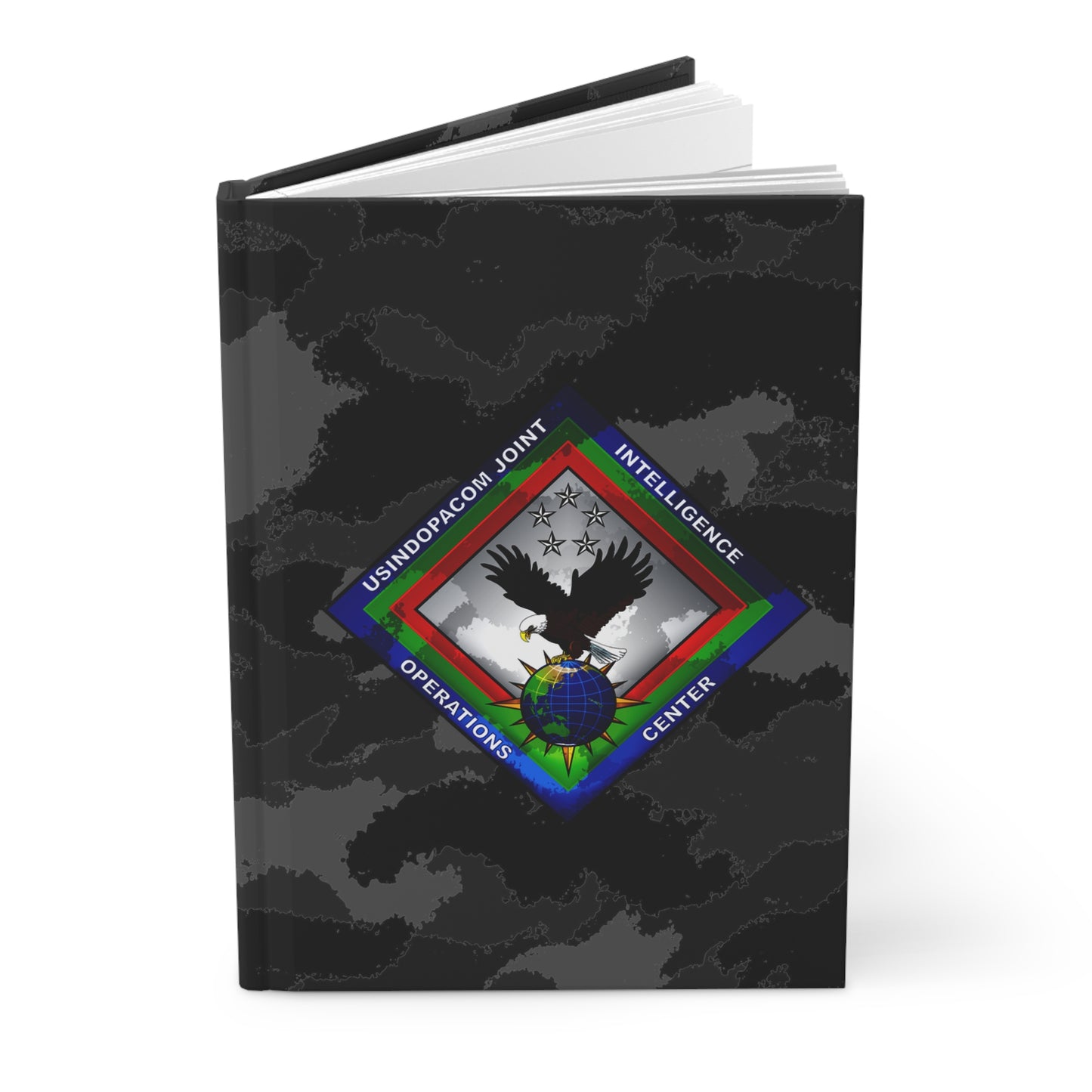 USINDOPACOM JIOC Concealed Camo Hardcover Leader Book
