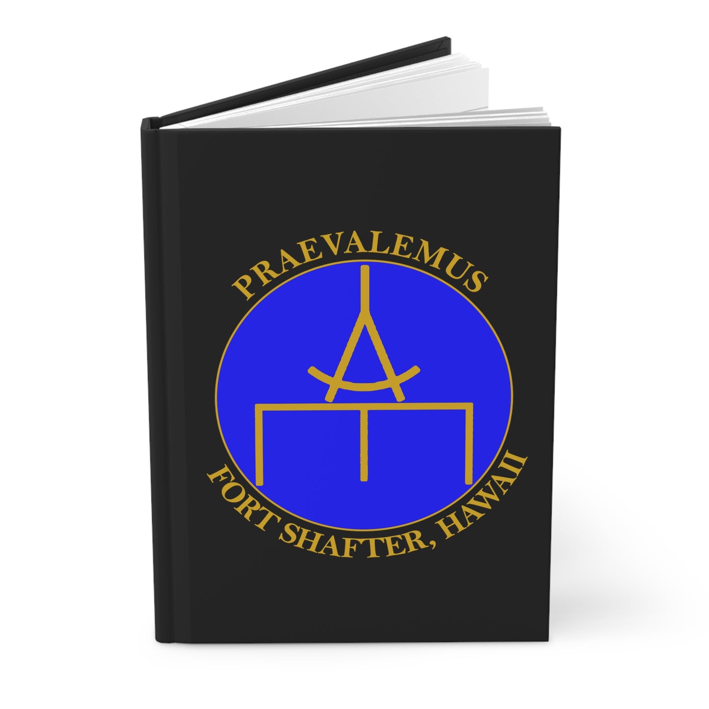 5th Engineer Detachment, Geospatial Planning Cell Praevalemus Blue and Gold Hardcover Leader Book