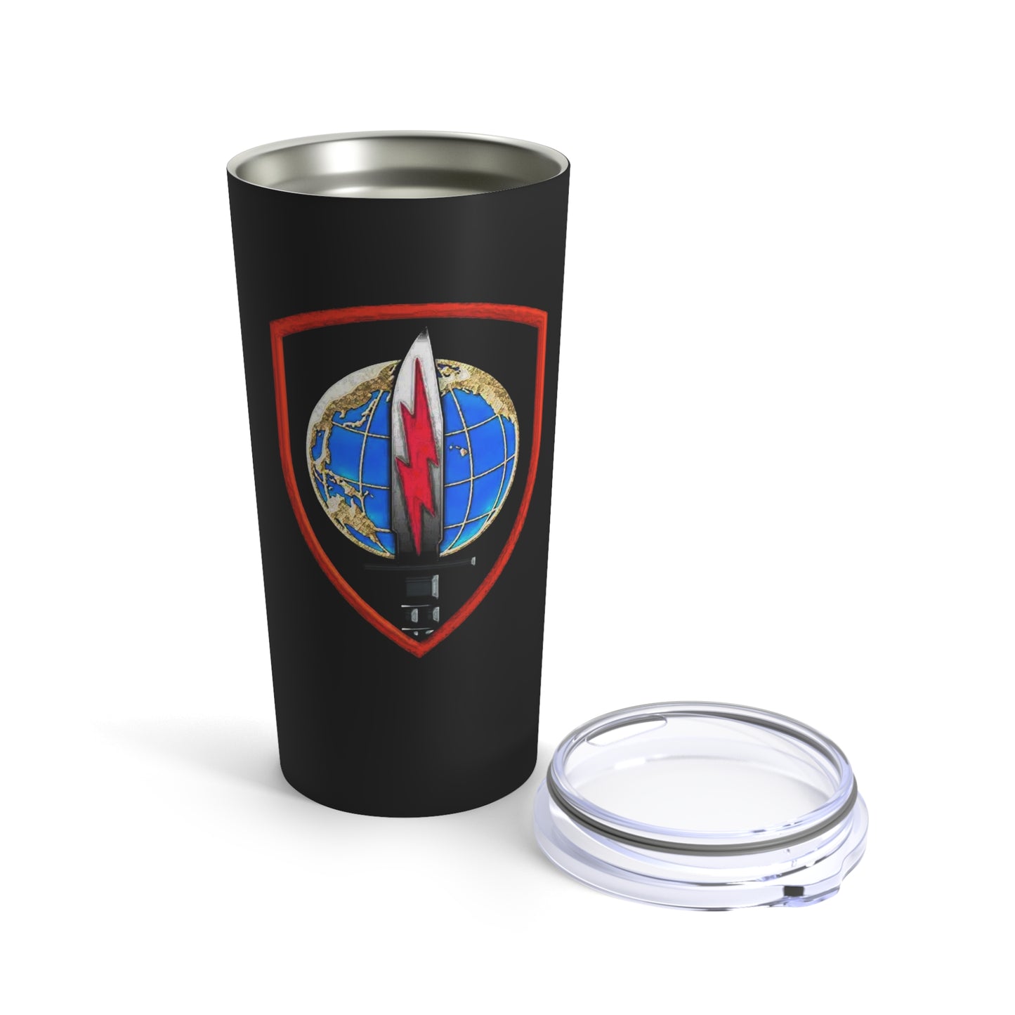 USINDOPACOM Army Element Black Original DUI 20oz Guzzler