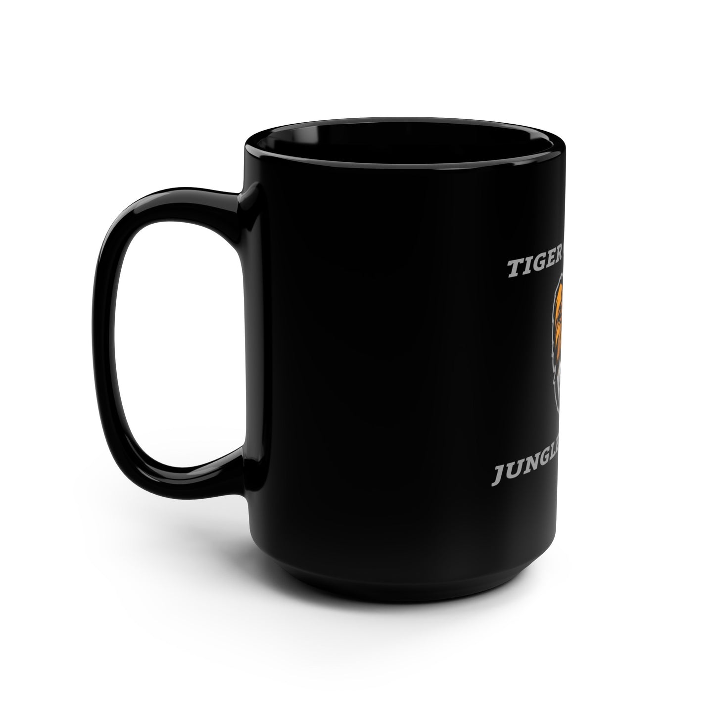 25ID Tiger Company Black Ceramic Mug 15oz