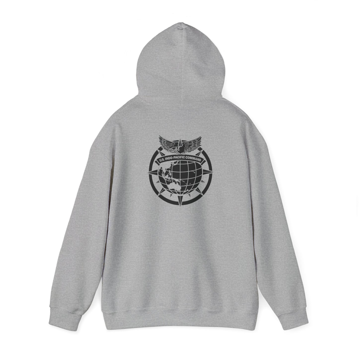 USINDOPACOM Army Element Subdued Hooded Sweatshirt