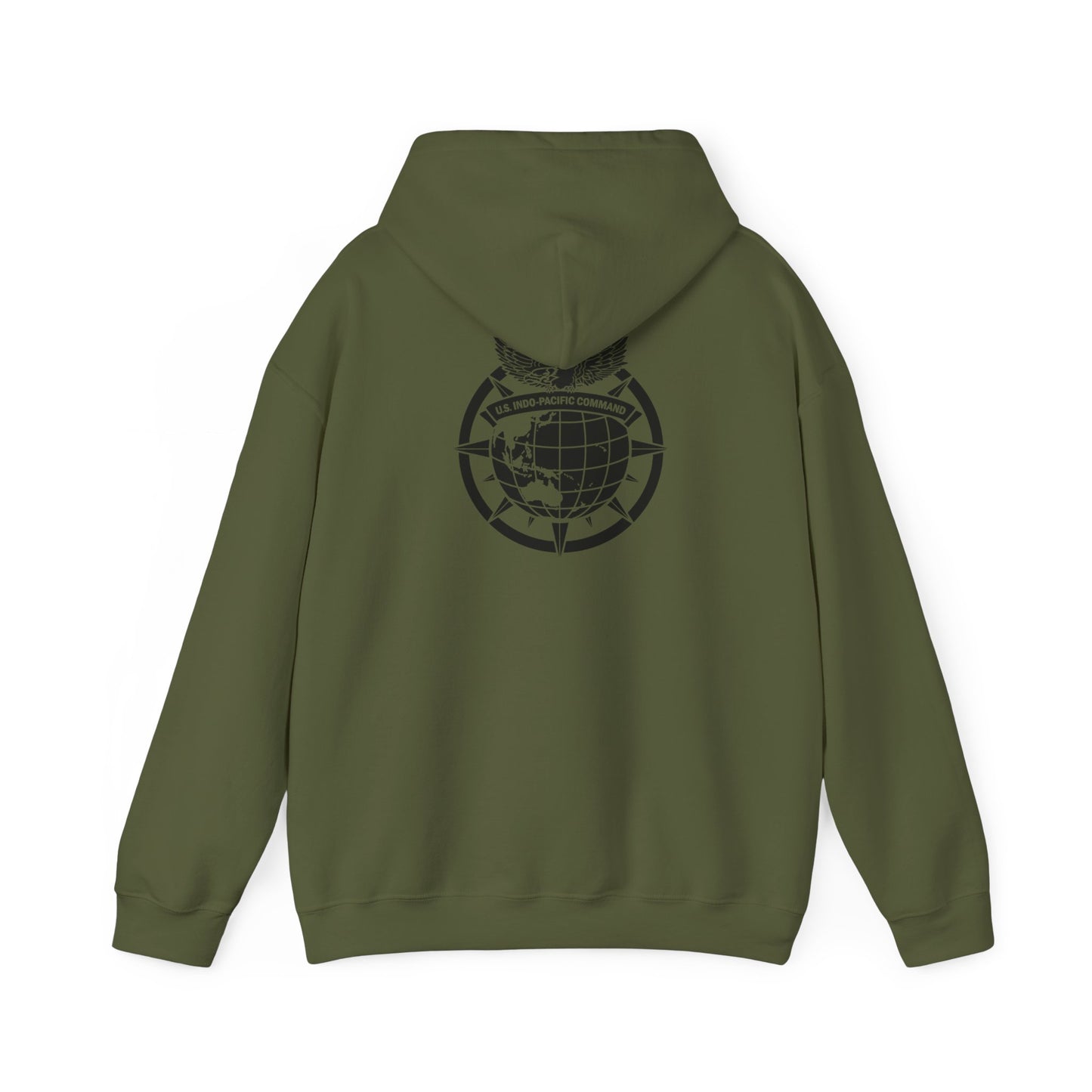 USINDOPACOM Army Element Subdued Hooded Sweatshirt