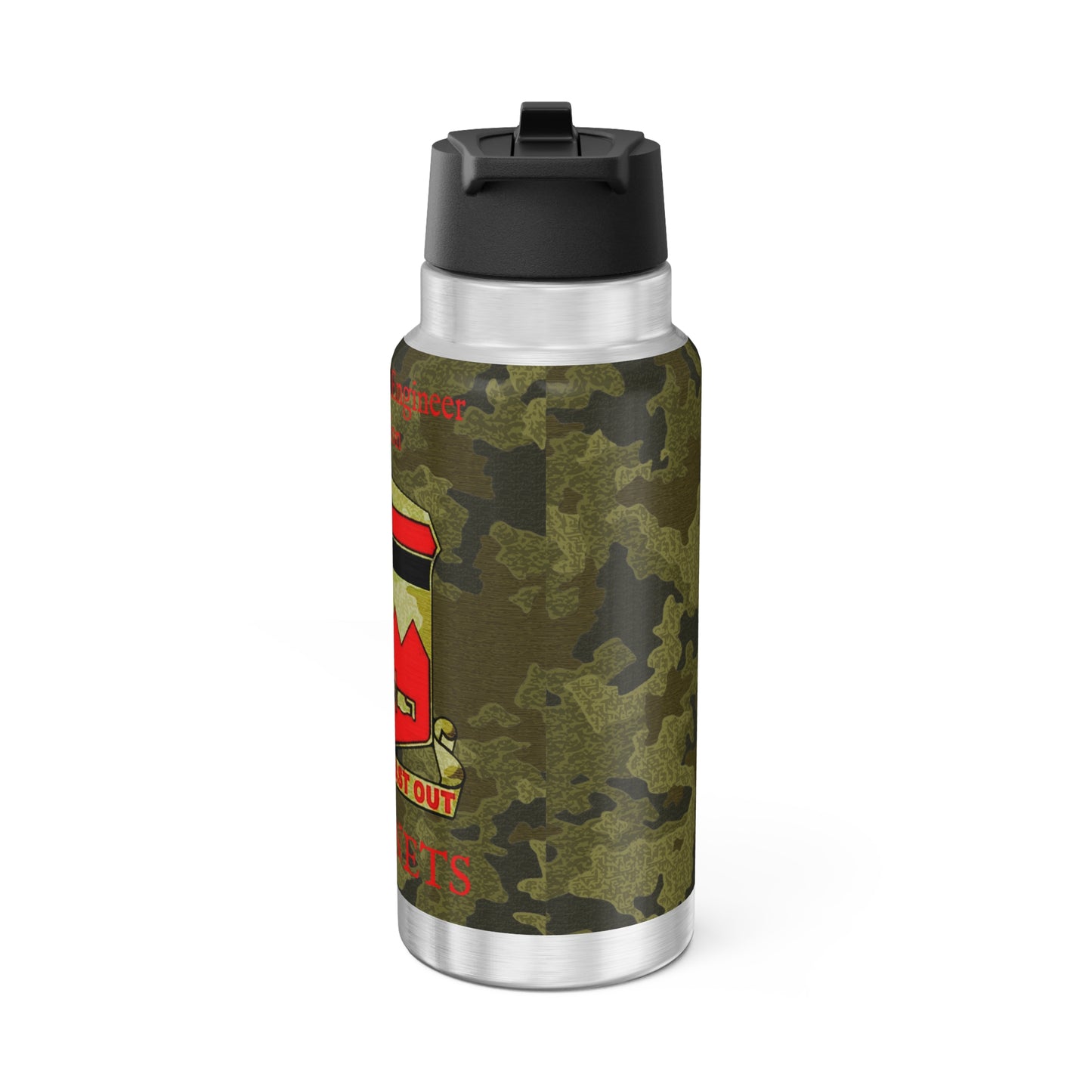 25ID 65th BEB Tiger Camo 32oz SteelGator
