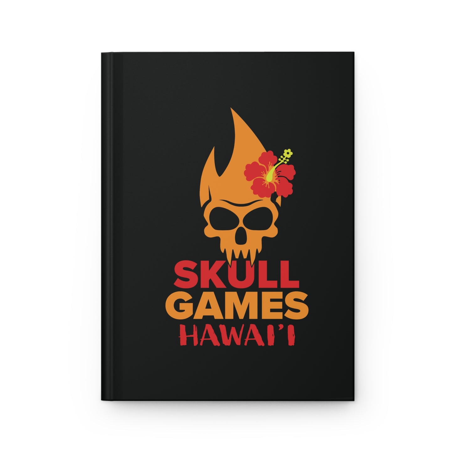 Skull Games Hawaii "We Hunt Predators" Hardcover Notebook