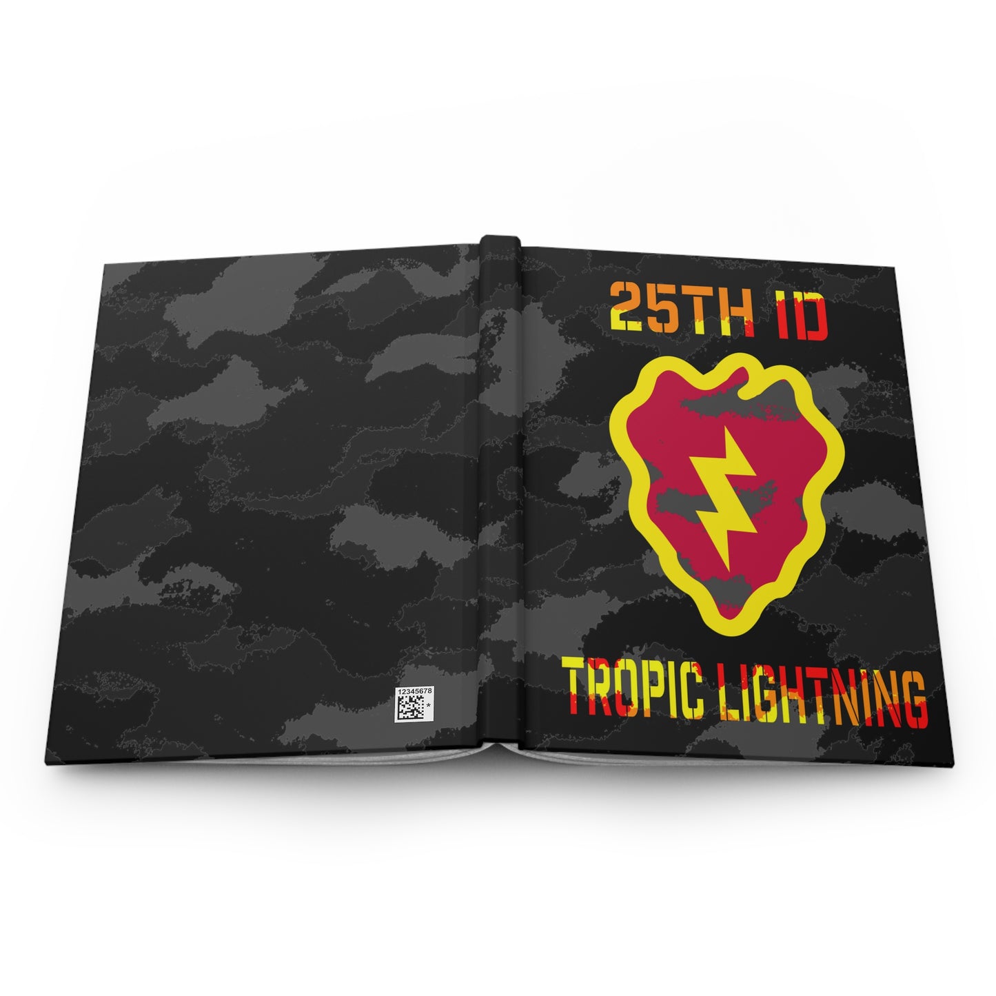 25ID Tropic Lightning Concealed Camo Hardcover Leader Book