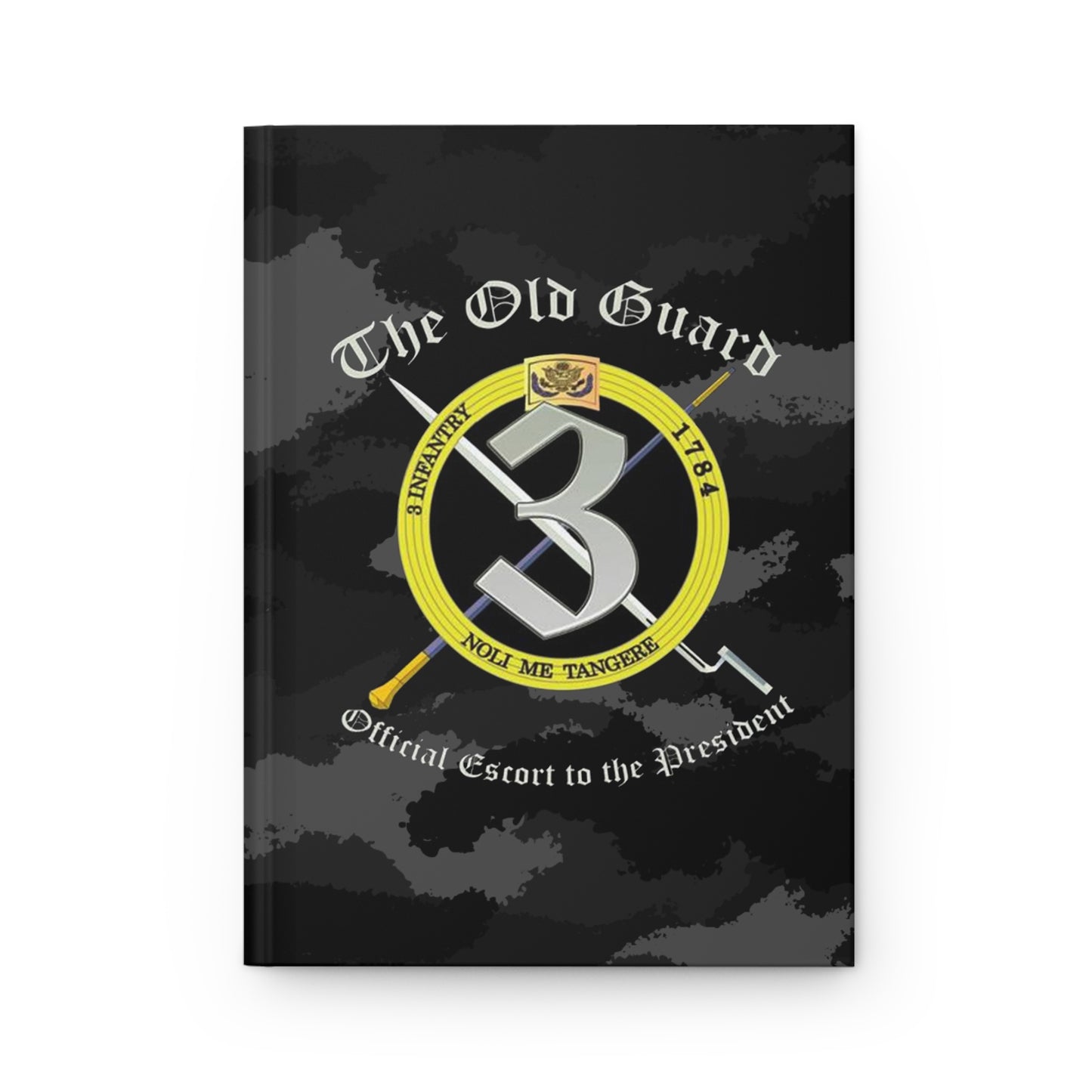 The Old Guard Dark Camo Hardcover Leader Book