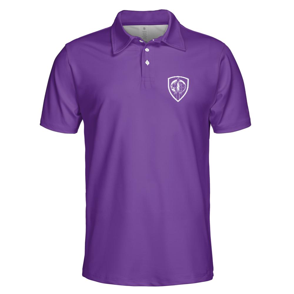 Violet USINDOPACOM Army Element Performance Collared Shirt
