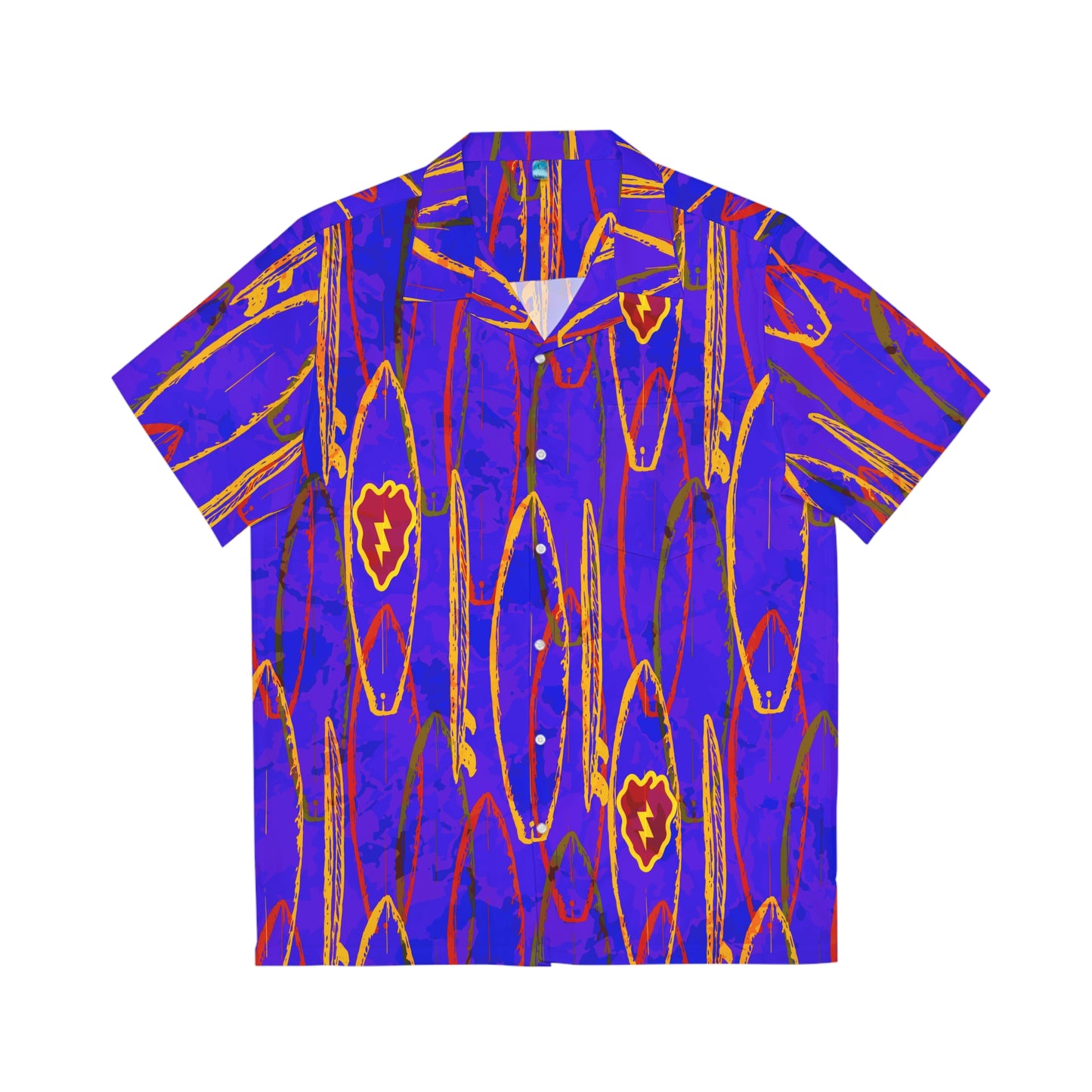 25th ID Surfboard Hawaiian Shirt