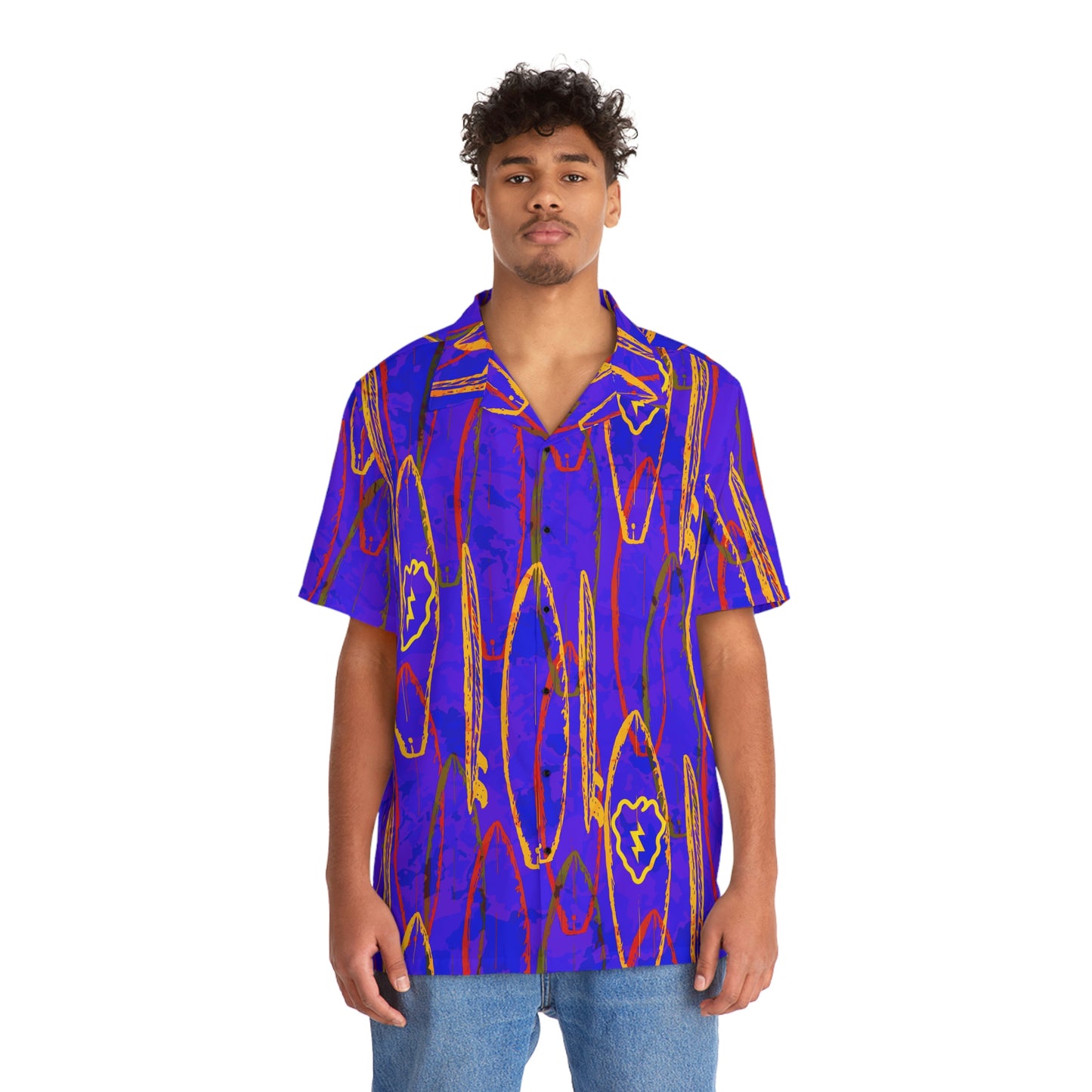 25th ID Surfboard Hawaiian Shirt