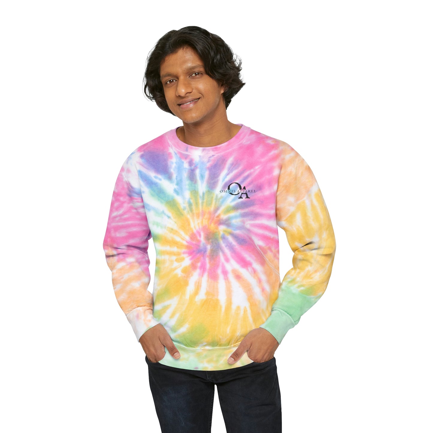 Omnis Classic Tropical Tie-Dye Sweatshirt