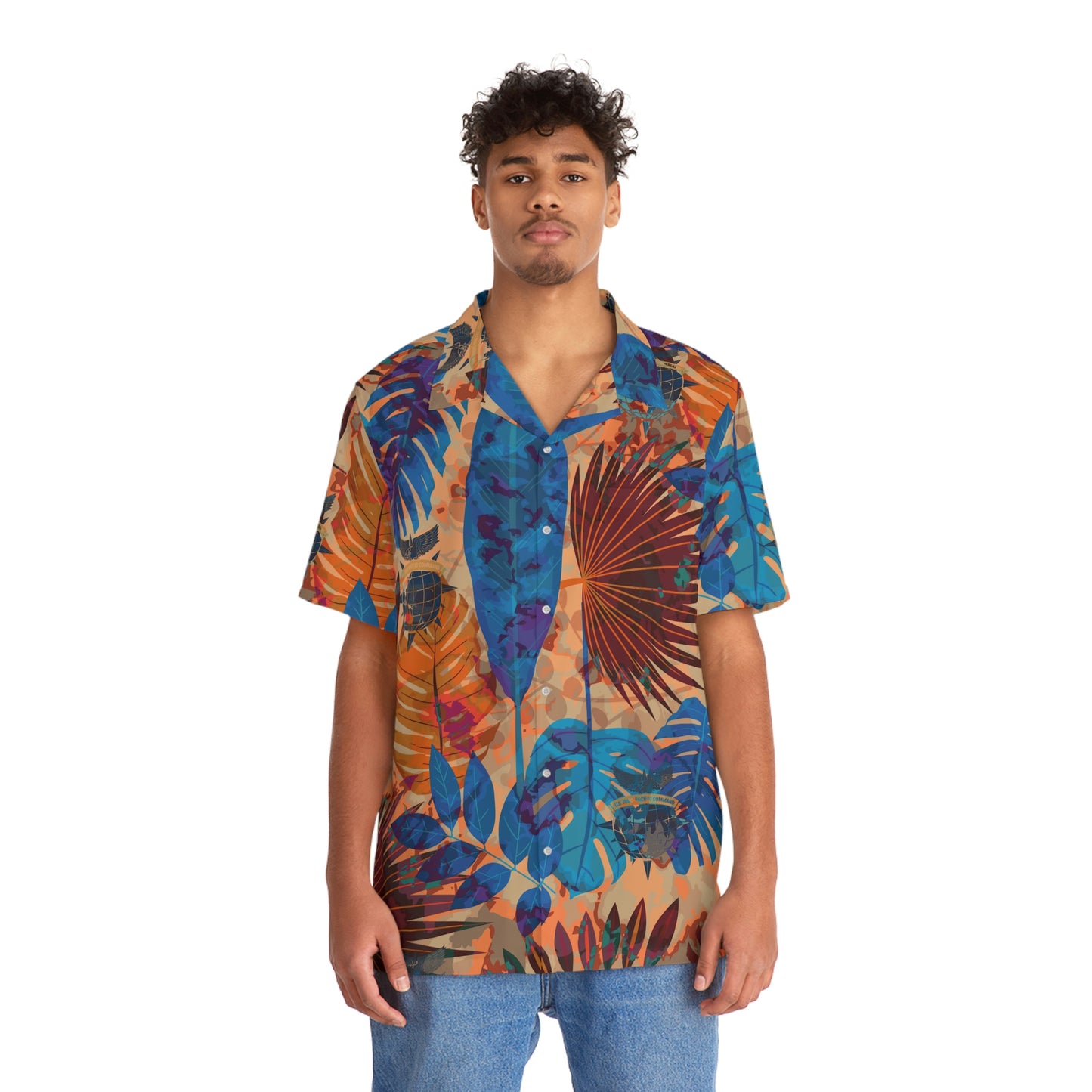 USINDOPACOM Paradise Palms Hawaiian Shirt