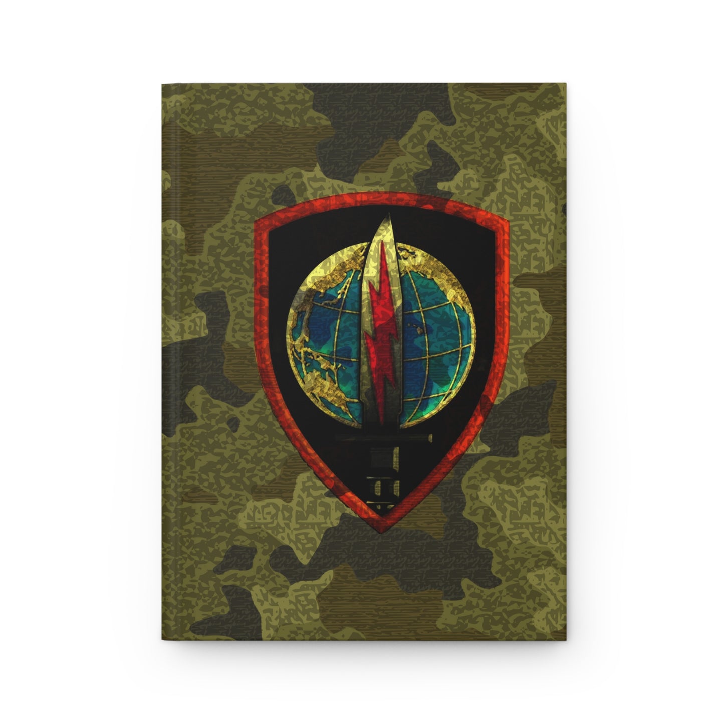 USINDOPACOM Army Element Colored DUI Hardcover Leader Book