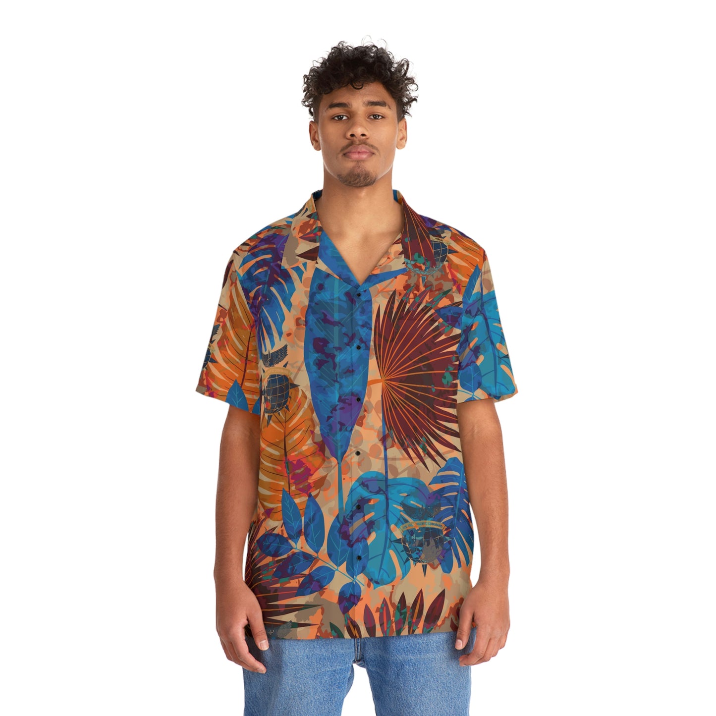 USINDOPACOM Paradise Palms Hawaiian Shirt