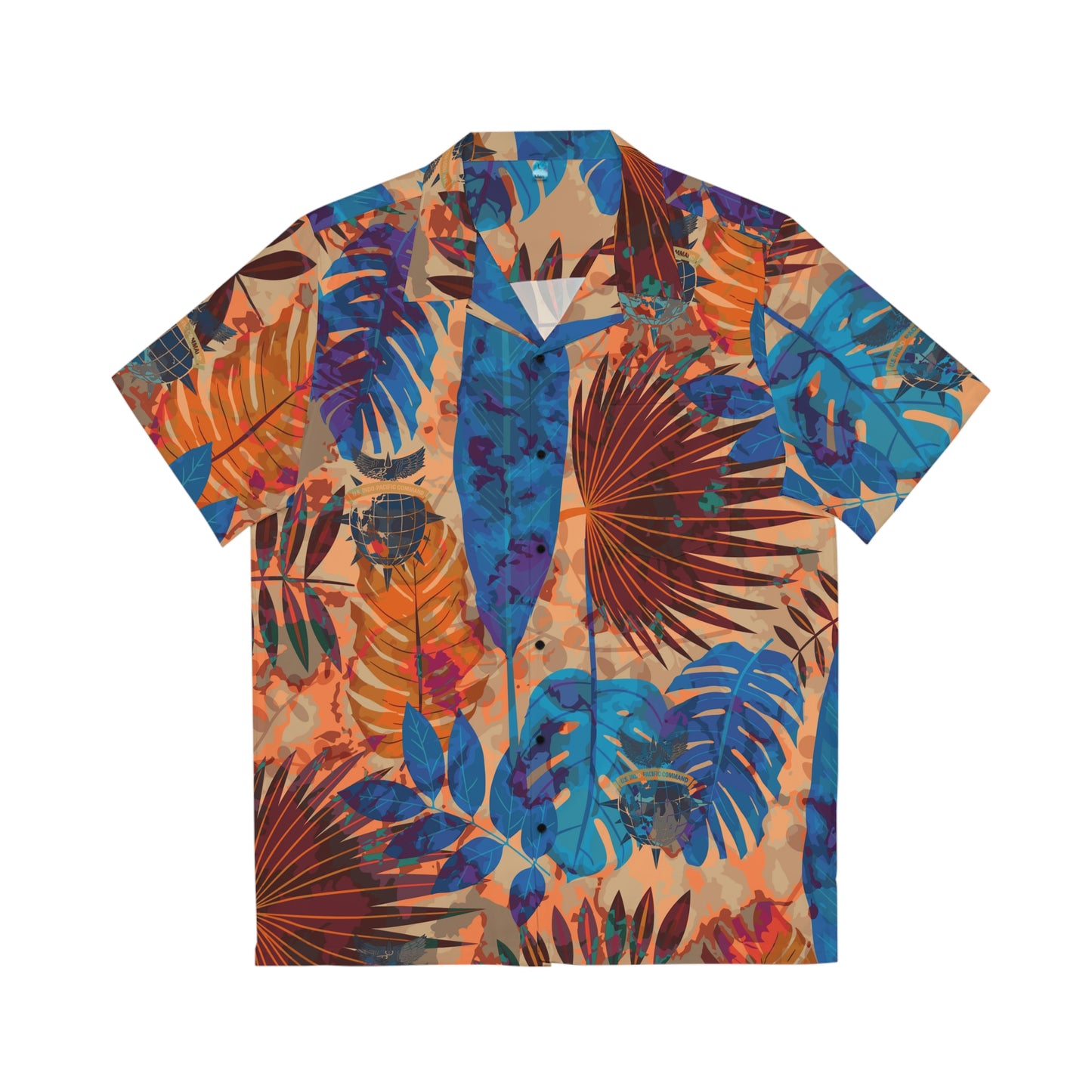 USINDOPACOM Paradise Palms Hawaiian Shirt