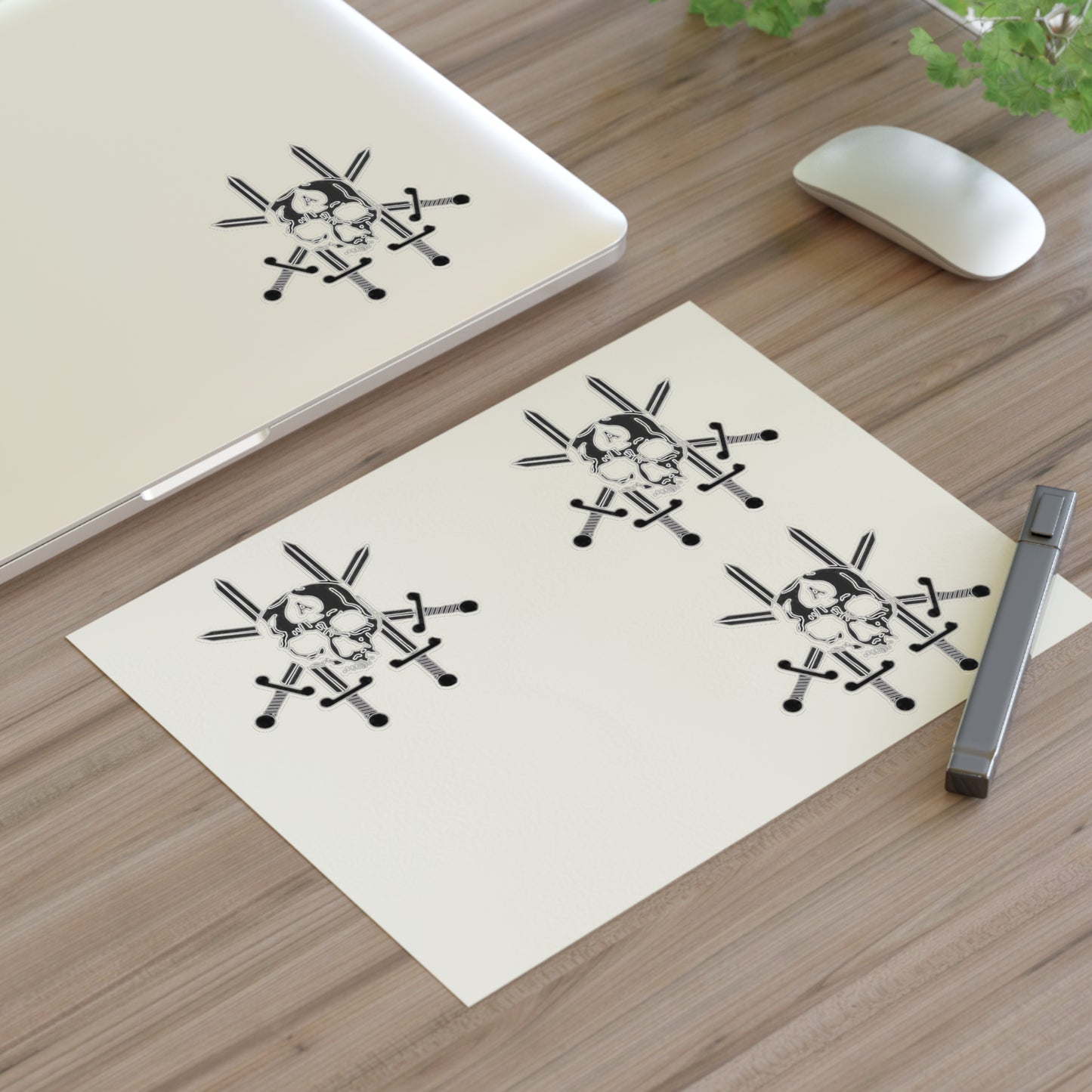 JCU Best Troop Skull 4pc Sticker Sheet