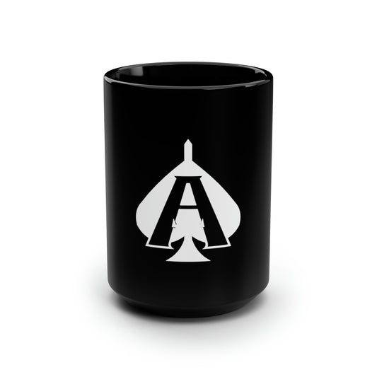 JCU Best Troop Spades Black Ceramic Mug 15oz