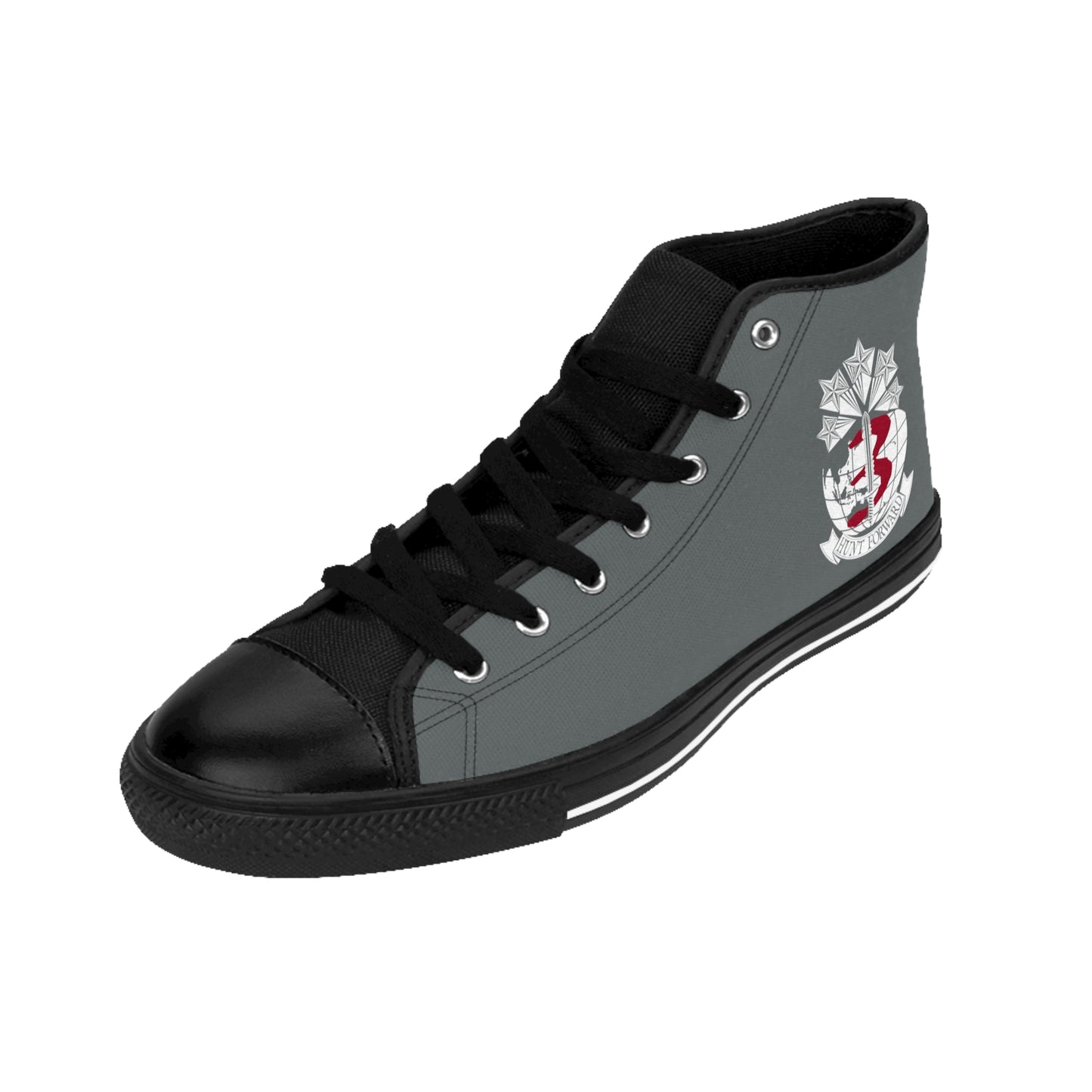 Grey 3MDTF INDOPACOM Hunt Forward High Tops